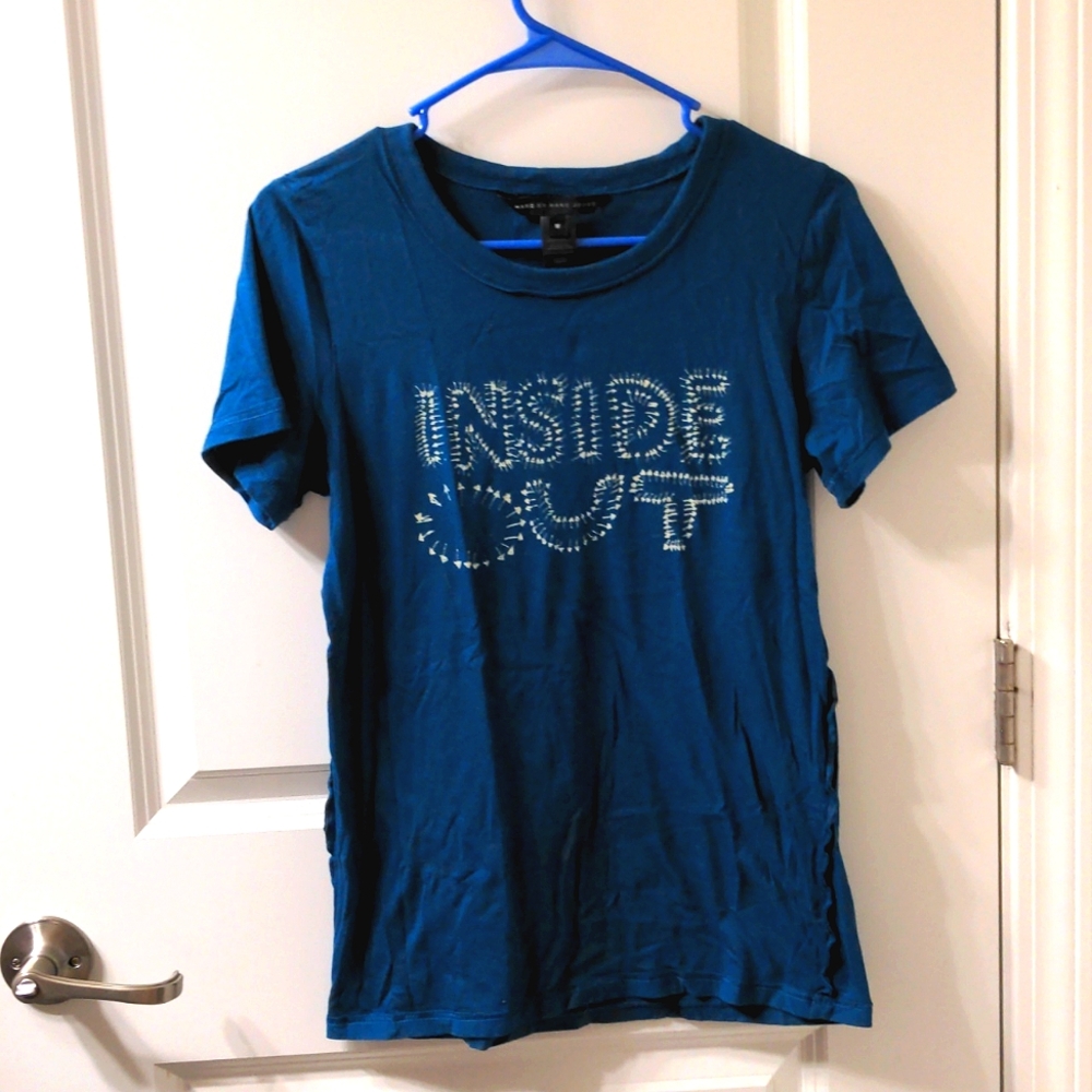 Marc by Marc Jacobs Inside Out 100% Cotton T-Shirt